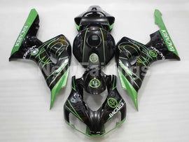 Black and Green BACARDI - CBR1000RR 06-07 Fairing Kit