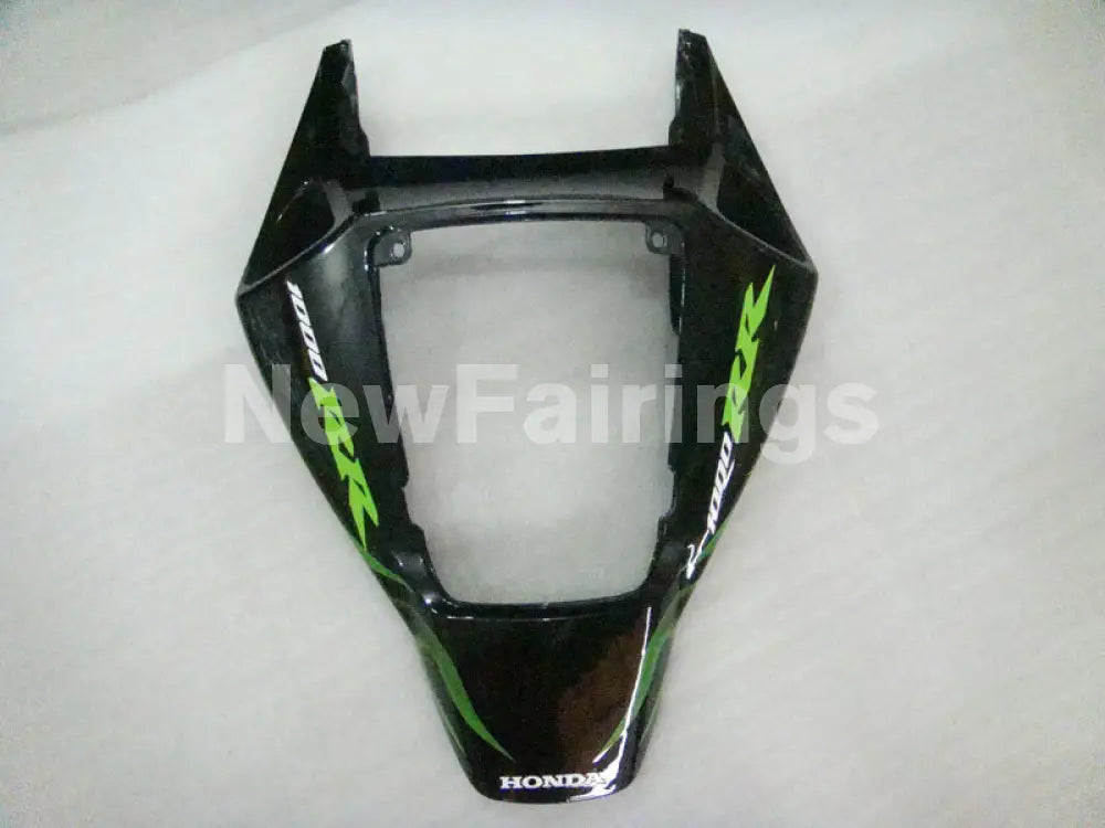 Black and Green Flame - CBR1000RR 06-07 Fairing Kit