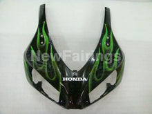 Cargar imagen en el visor de la galería, Black and Green Flame - CBR1000RR 06-07 Fairing Kit