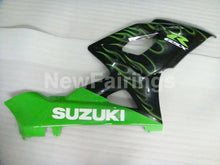 Cargar imagen en el visor de la galería, Black and Green Flame - GSX-R1000 05-06 Fairing Kit