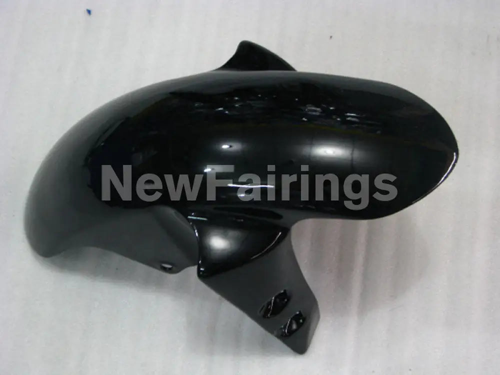 Black Green Flame - YZF-R1 04-06 Fairing Kit