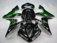 Cargar imagen en el visor de la galería, Black Green Flame - YZF-R1 04-06 Fairing Kit