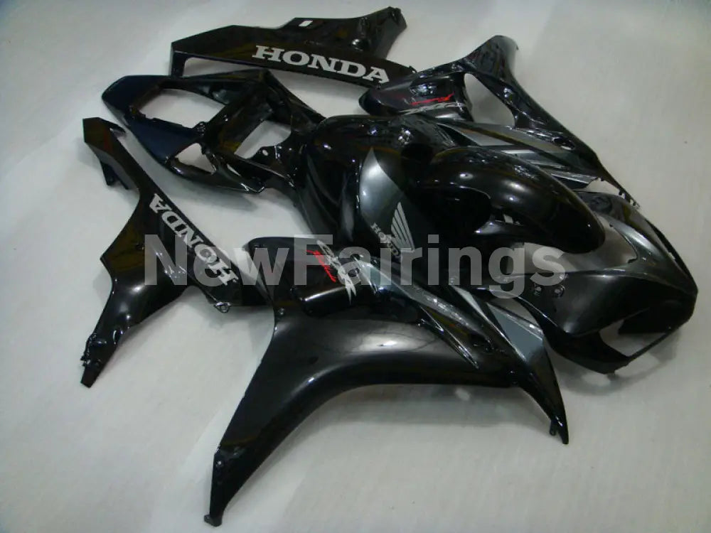 Black and Grey Factory Style - CBR1000RR 06-07 Fairing Kit