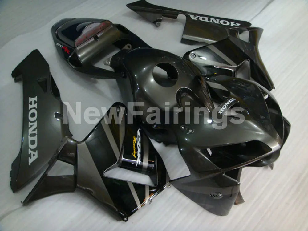 Black and Grey Factory Style - CBR600RR 05-06 Fairing Kit