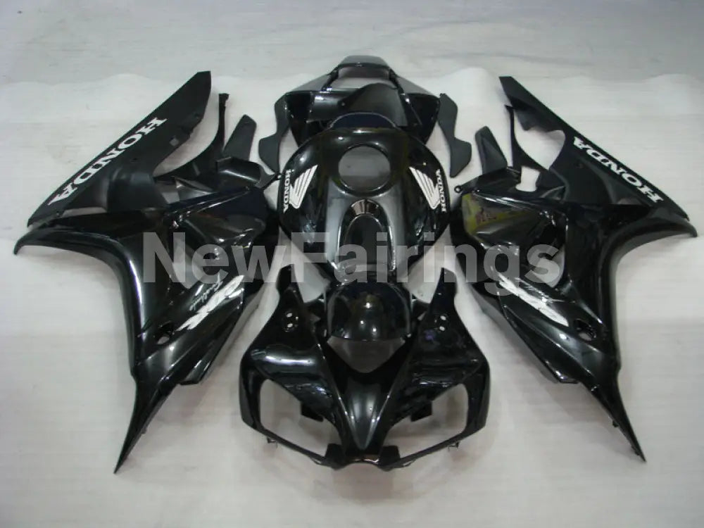 Black and Matte Black Factory Style - CBR1000RR 06-07 Fairing Kit