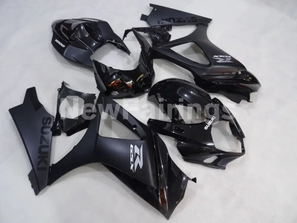Black Matte Black Factory Style - GSX-R1000 07-08 Fairing Kit