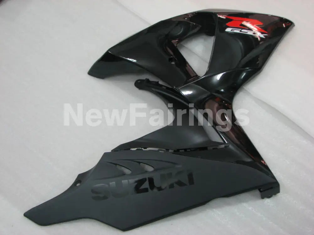 Black and Matte Black Factory Style - GSX-R1000 09-16 Fairing Kit