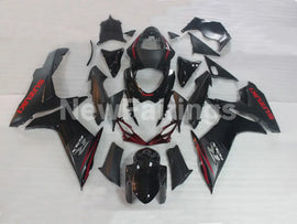 Black Matte Black Factory Style - GSX-R600 11-24 Fairing Kit