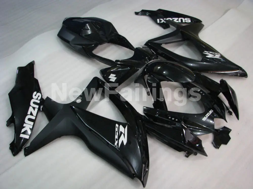 Black Matte Black Factory Style - GSX-R750 08-10 Fairing Kit