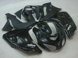 Black and Matte Black Factory Style - NINJA ZX-10R 06-07 Fairing Kit