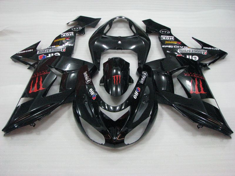 Black Monster - NINJA ZX-10R 06-07 Fairing Kit
