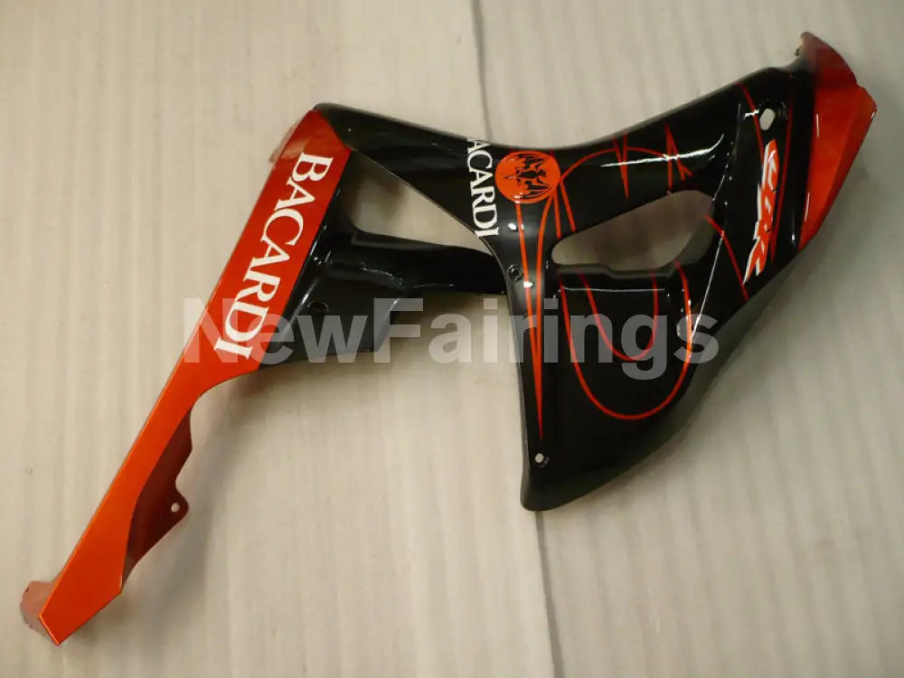 Black and Orange BACARDI - CBR1000RR 06-07 Fairing Kit