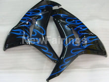 Cargar imagen en el visor de la galería, Black Orange and Blue Flame - CBR1000RR 06-07 Fairing Kit