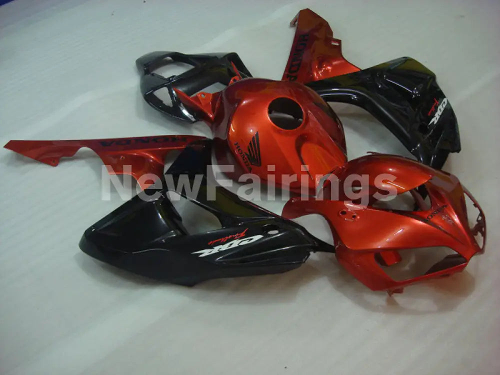 Black Orange Factory Style - CBR1000RR 06-07 Fairing Kit