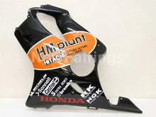 Cargar imagen en el visor de la galería, Black and Orange HM plant - CBR600 F4 99-00 Fairing Kit
