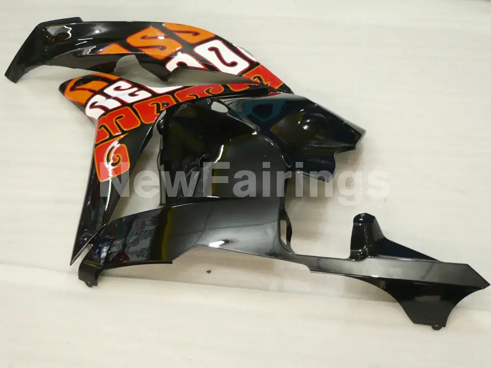Black and Orange Rossi - CBR600RR 09-12 Fairing Kit