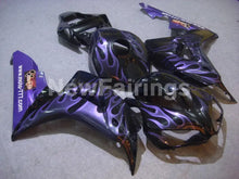 Cargar imagen en el visor de la galería, Black and Purple Flame - CBR1000RR 06-07 Fairing Kit