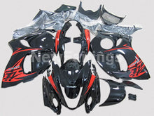 Cargar imagen en el visor de la galería, Black Red Factory Style - GSX1300R Hayabusa 08-20 Fairing Kit