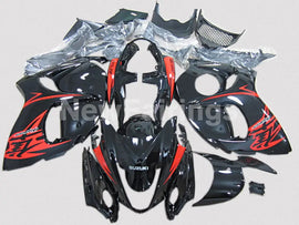 Black Red Factory Style - GSX1300R Hayabusa 08-20 Fairing Kit
