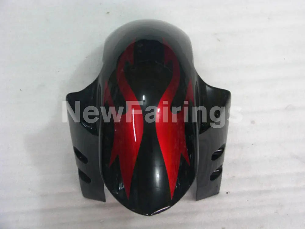 Black Red Factory Style - YZF-R6 03-04 Fairing Kit