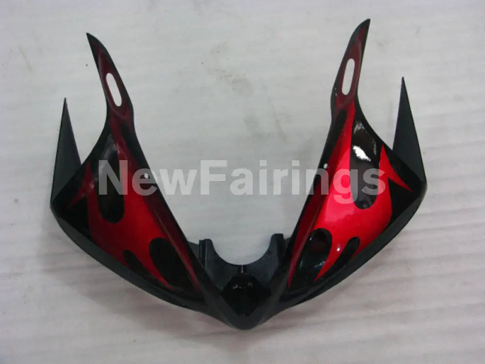 Black Red Factory Style - YZF-R6 03-04 Fairing Kit