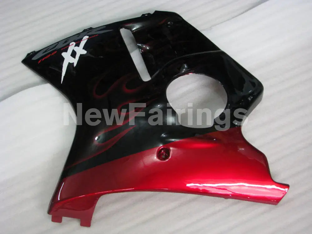 Black Red Flame - CBR 1100 XX 96-07 Fairing Kit