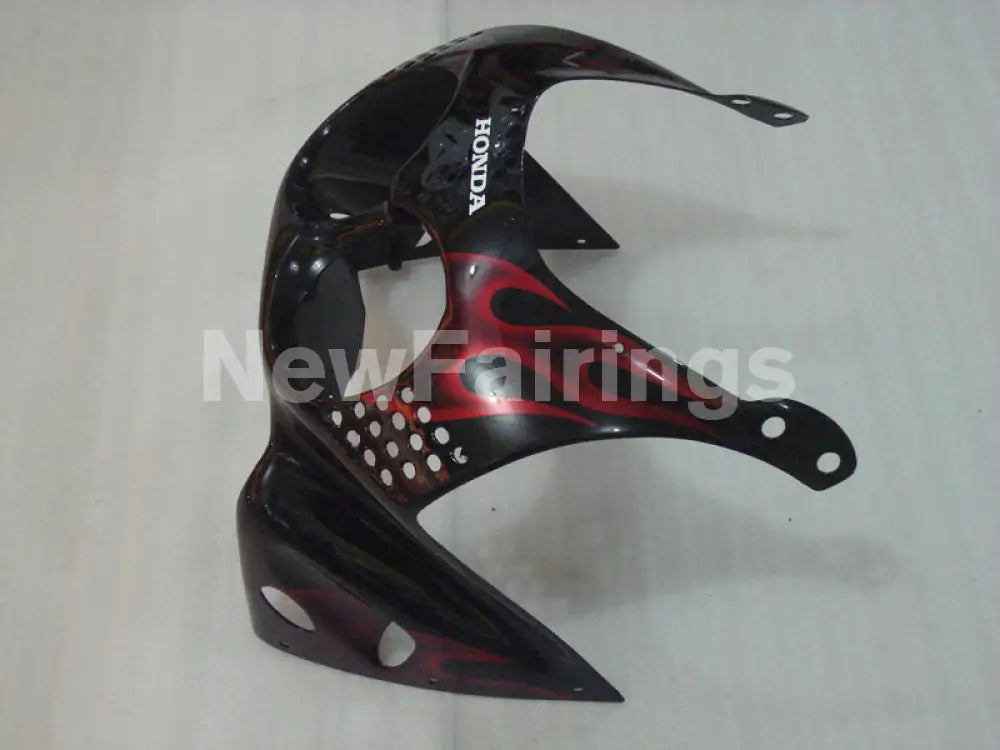 Black and Red Flame - CBR 900 RR 92-93 Fairing Kit