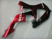 Cargar imagen en el visor de la galería, Black and Red Flame - CBR 929 RR 00-01 Fairing Kit