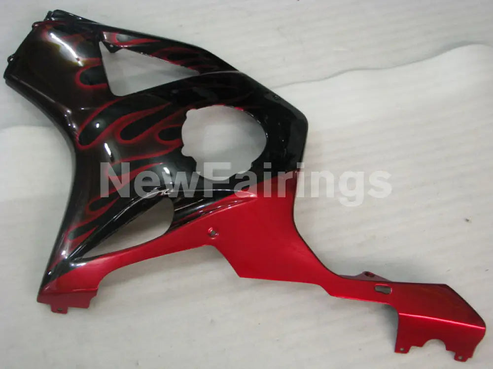 Black and Red Flame - CBR 954 RR 02-03 Fairing Kit