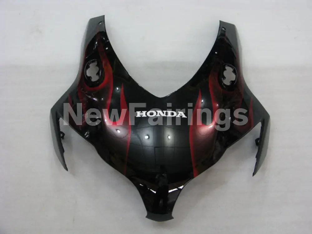 Black and Red Flame - CBR1000RR 08-11 Fairing Kit