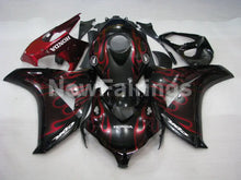 Cargar imagen en el visor de la galería, Black and Red Flame - CBR1000RR 08-11 Fairing Kit