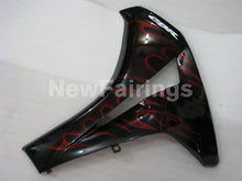 Cargar imagen en el visor de la galería, Black and Red Flame - CBR1000RR 08-11 Fairing Kit