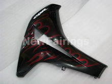 Cargar imagen en el visor de la galería, Black and Red Flame - CBR1000RR 08-11 Fairing Kit