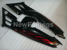 Cargar imagen en el visor de la galería, Black and Red Flame - CBR600 F2 91-94 Fairing Kit