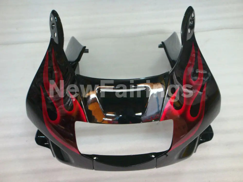 Black and Red Flame - CBR600 F2 91-94 Fairing Kit