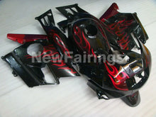 Cargar imagen en el visor de la galería, Black and Red Flame - CBR600 F2 91-94 Fairing Kit