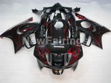 Cargar imagen en el visor de la galería, Black and Red Flame - CBR600 F3 95-96 Fairing Kit