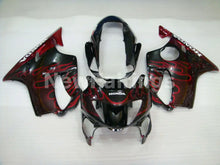 Cargar imagen en el visor de la galería, Black and Red Flame - CBR600 F4 99-00 Fairing Kit