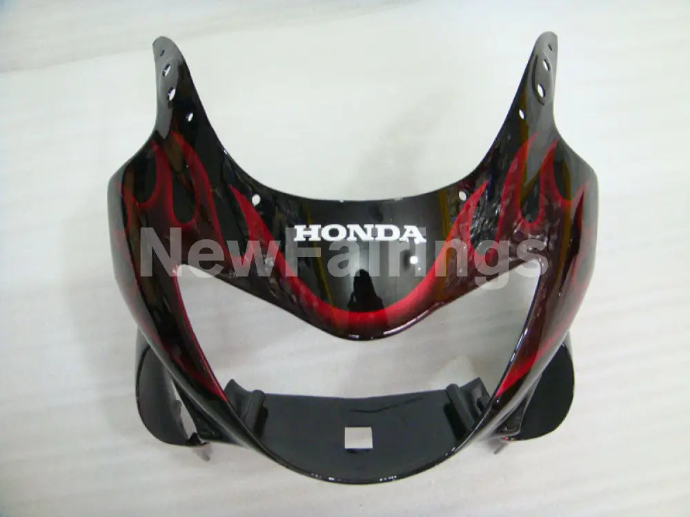 Black and Red Flame - CBR600 F4 99-00 Fairing Kit
