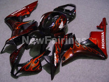 Cargar imagen en el visor de la galería, Black Red Flame - CBR600RR 07-08 Fairing Kit