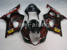 Cargar imagen en el visor de la galería, Black Red Flame - GSX-R1000 03-04 Fairing Kit