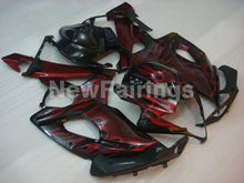 Cargar imagen en el visor de la galería, Black and Red Flame - GSX-R1000 05-06 Fairing Kit