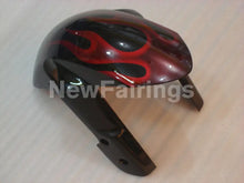 Cargar imagen en el visor de la galería, Black and Red Flame - GSX-R1000 05-06 Fairing Kit