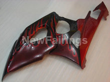 Cargar imagen en el visor de la galería, Black and Red Flame - GSX-R1000 05-06 Fairing Kit