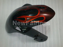 Cargar imagen en el visor de la galería, Black and Red Flame - GSX-R750 08-10 Fairing Kit