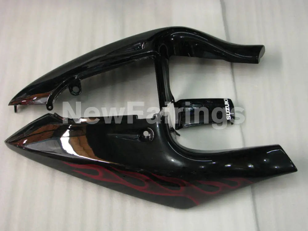 Black and Red Flame - GSX-R750 96-99 Fairing Kit