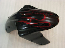 Cargar imagen en el visor de la galería, Black and Red Flame - NINJA ZX-10R 04-05 Fairing Kit