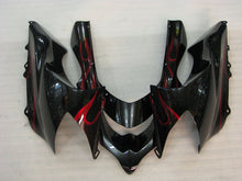 Cargar imagen en el visor de la galería, Black and Red Flame - NINJA ZX-10R 04-05 Fairing Kit
