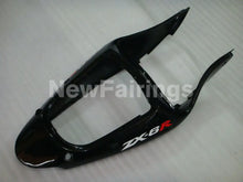 Cargar imagen en el visor de la galería, Black and Red Flame - NINJA ZX-6R 00-02 Fairing Kit