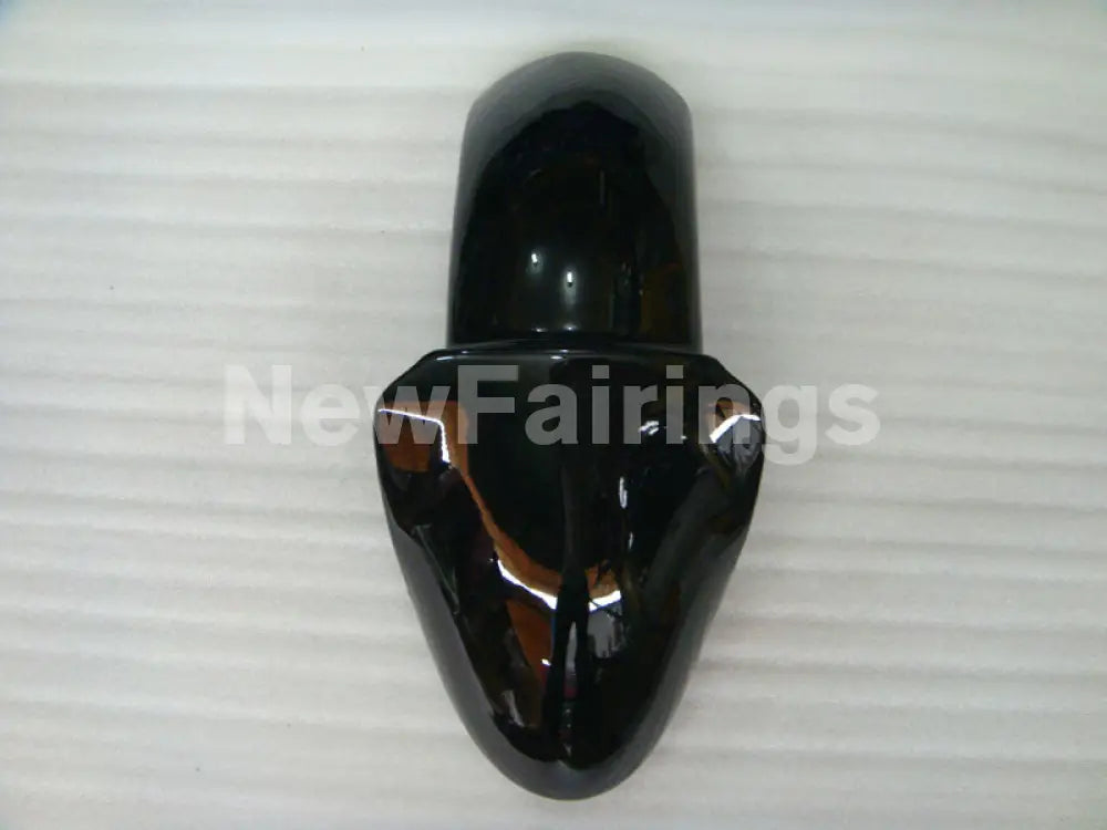 Black Red Flame - NINJA ZX-6R 00-02 Fairing Kit